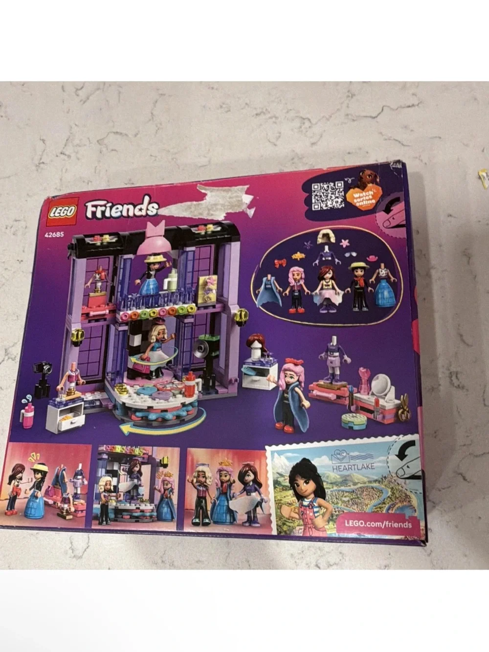 LEGO Friends Heartlake City Fashion Show Playset - Purple, Pink, Black